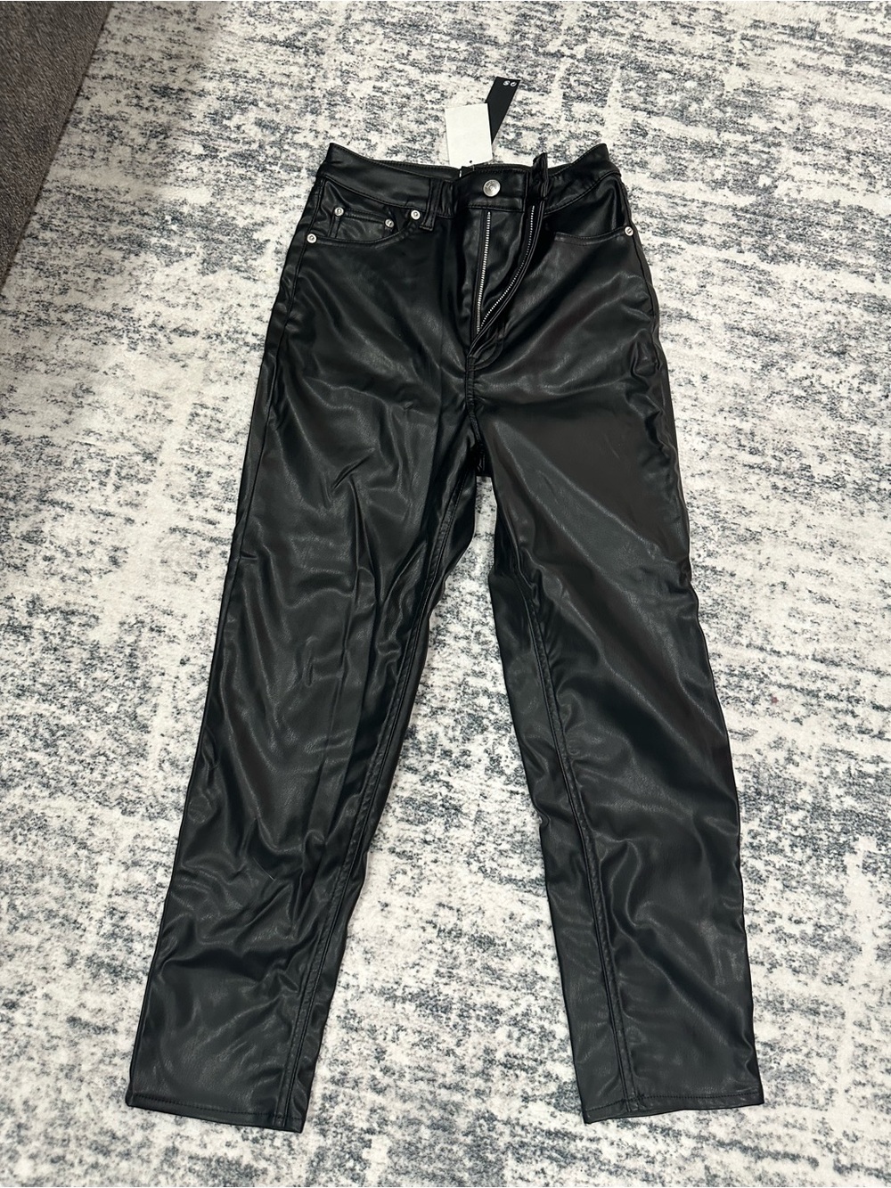 NWT Faux leather H&M Pants